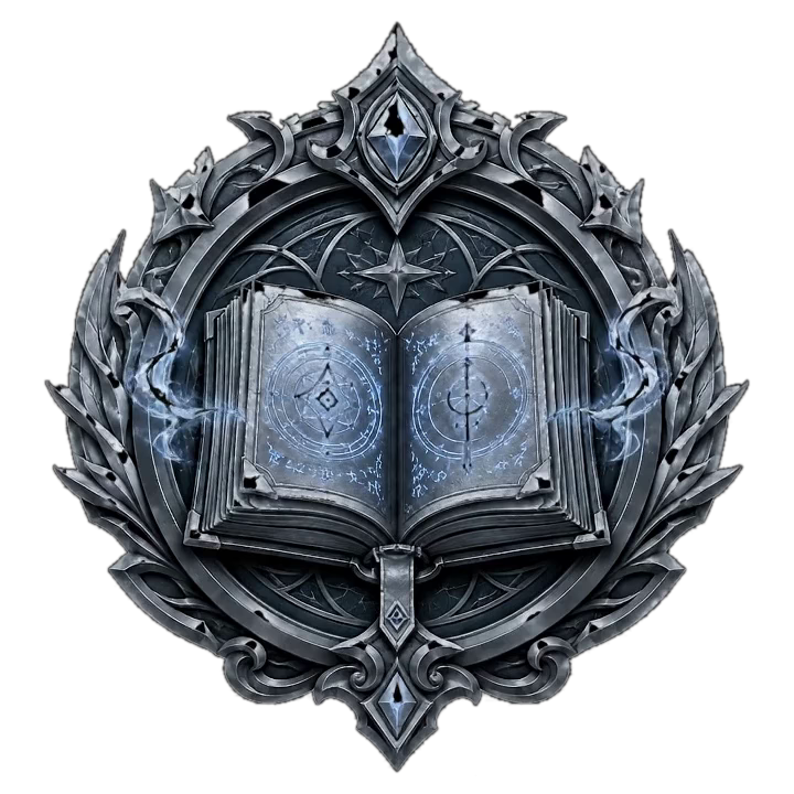Silver rank medallion