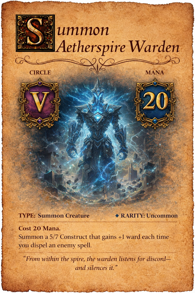 Aetherspire Warden
