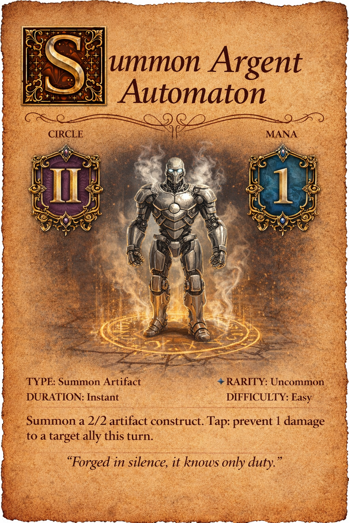 Argent Automaton