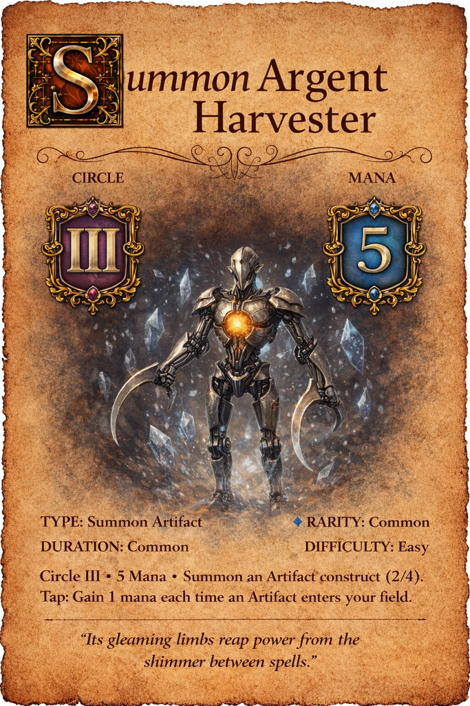 Argent Harvester