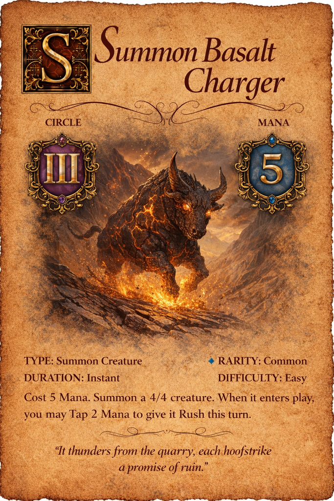 Basalt Charger