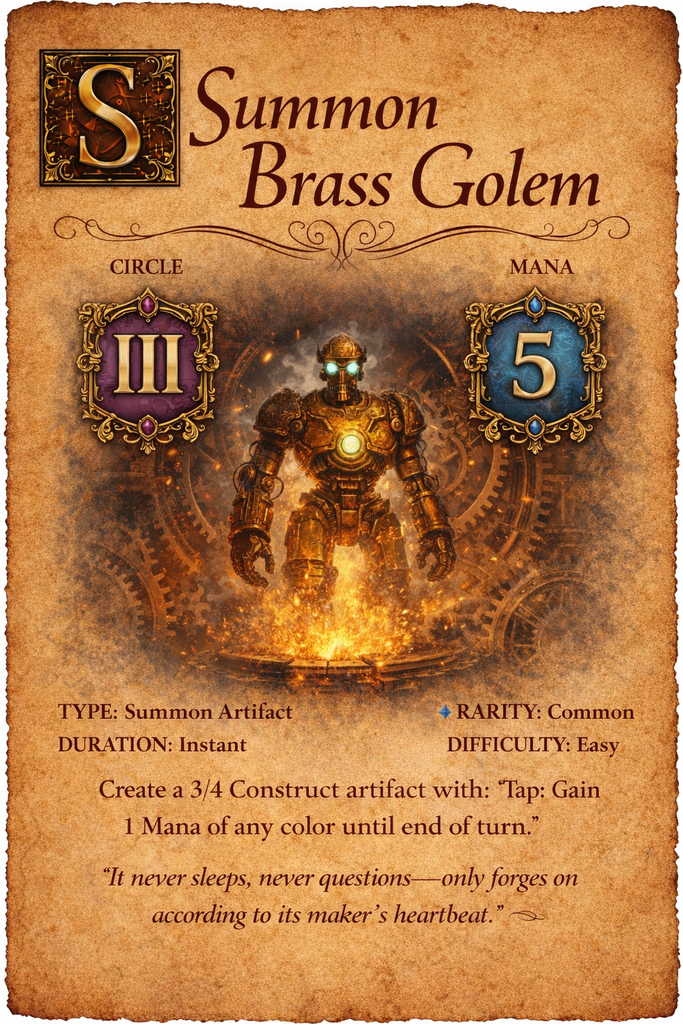 Brass Golem