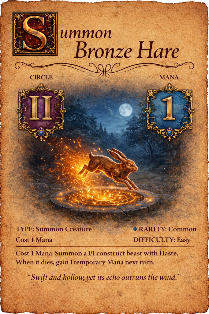 Bronze Hare