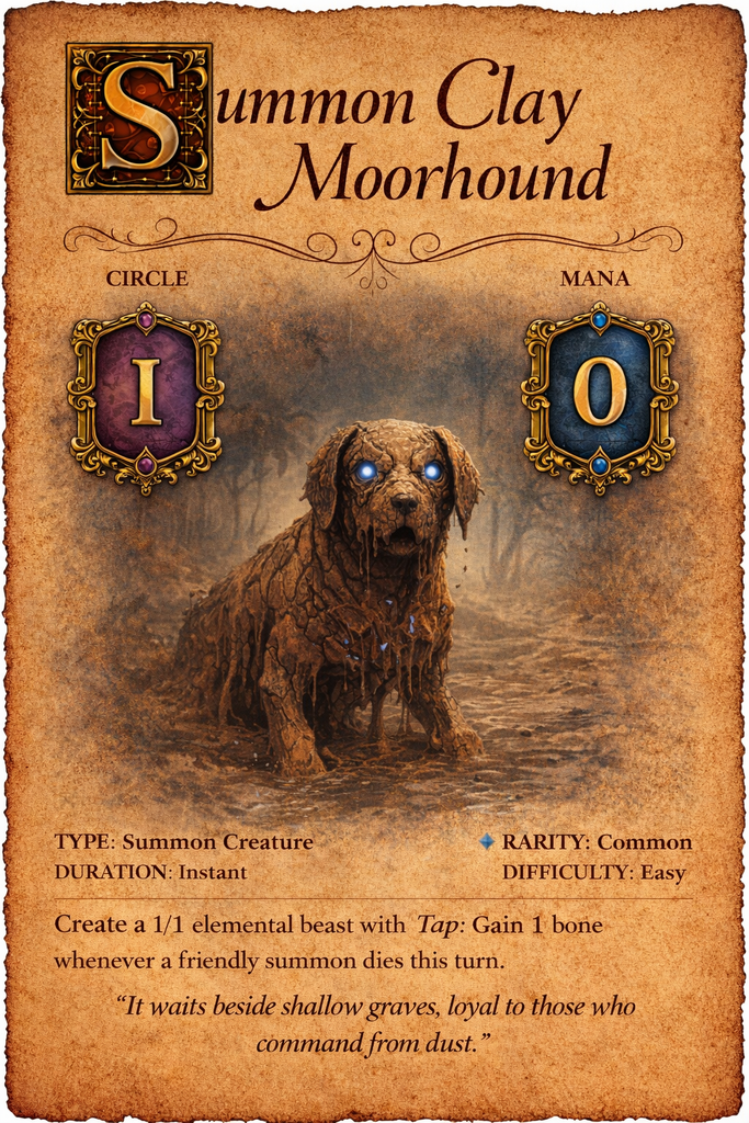 Clay Moorhound