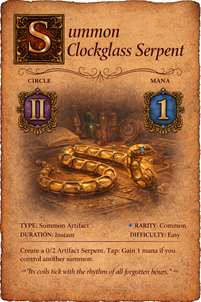 Clockglass Serpent