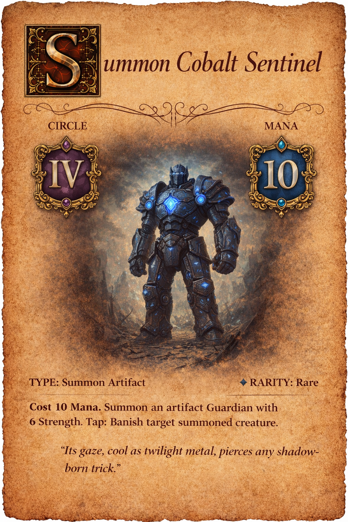 Cobalt Sentinel