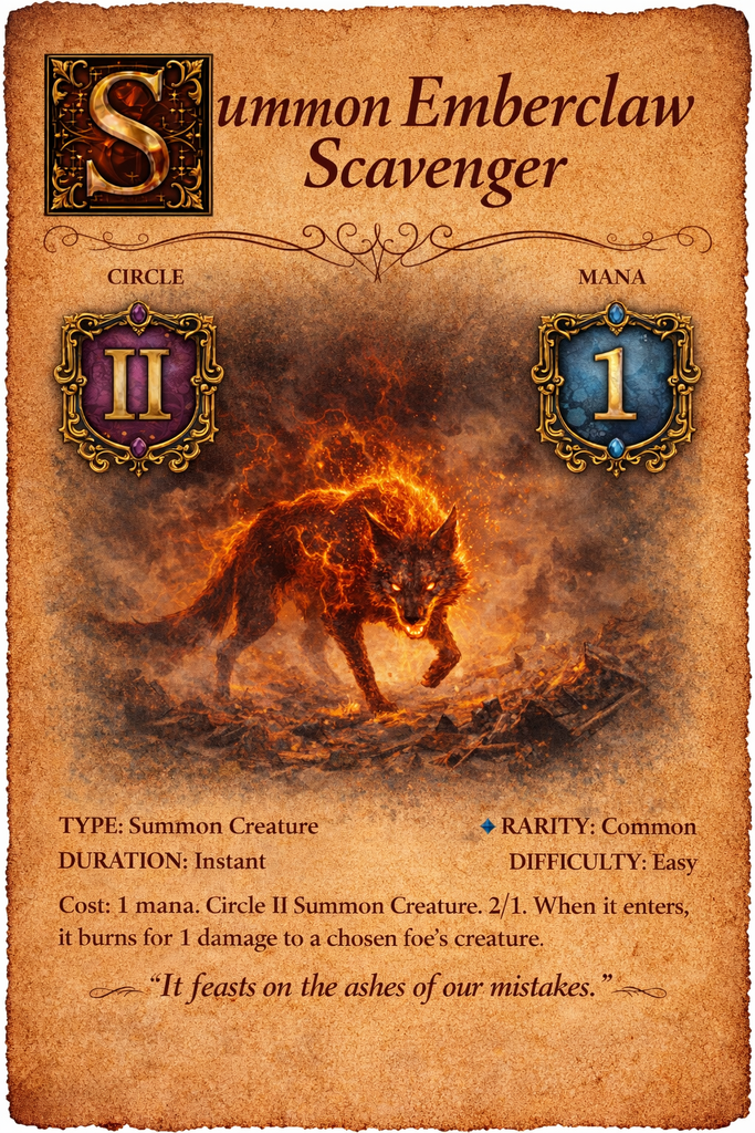 Emberclaw Scavenger