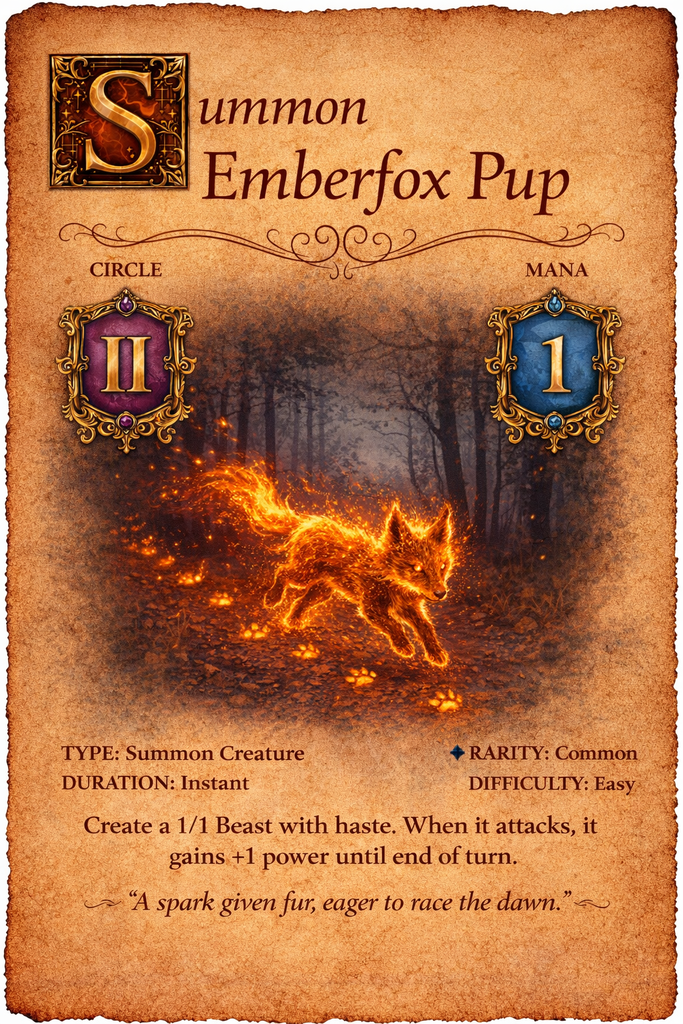 Emberfox Pup