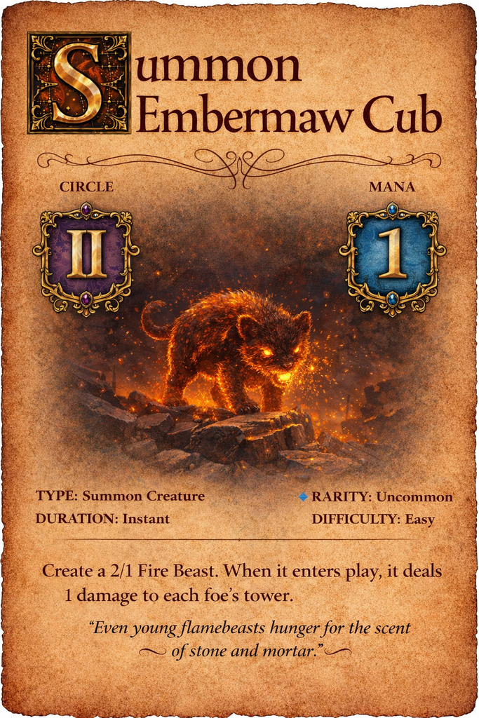 Embermaw Cub