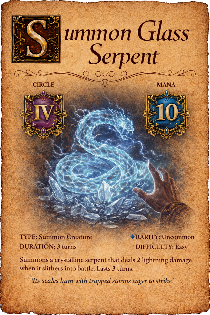Glass Serpent