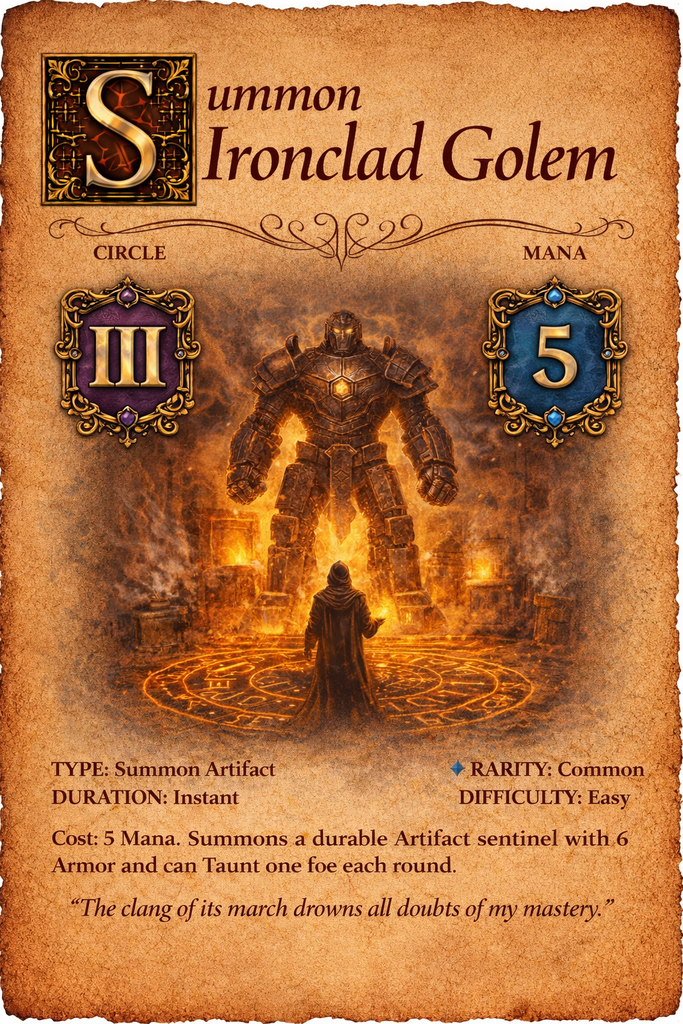 Ironclad Golem