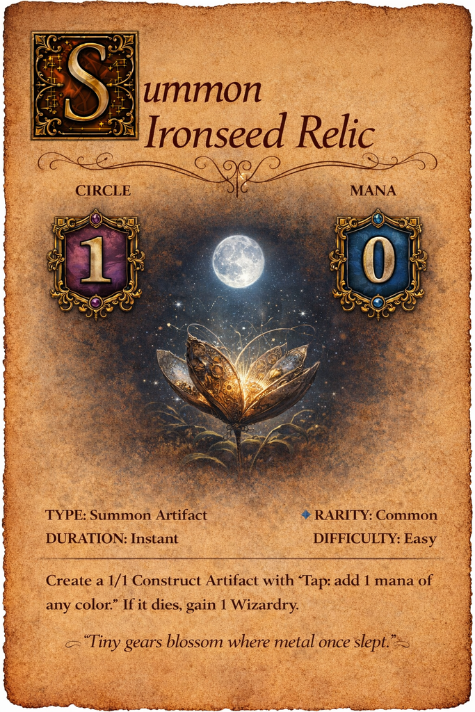 Ironseed Relic