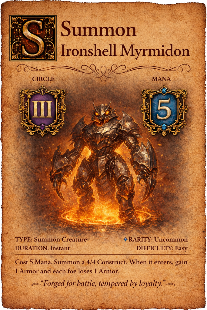 Ironshell Myrmidon
