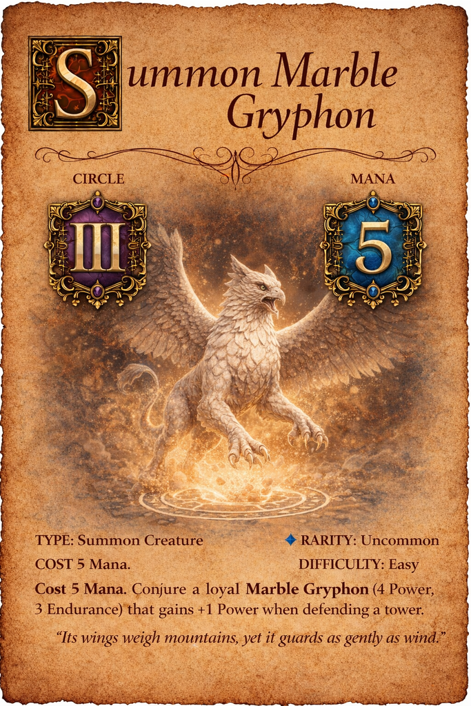 Marble Gryphon