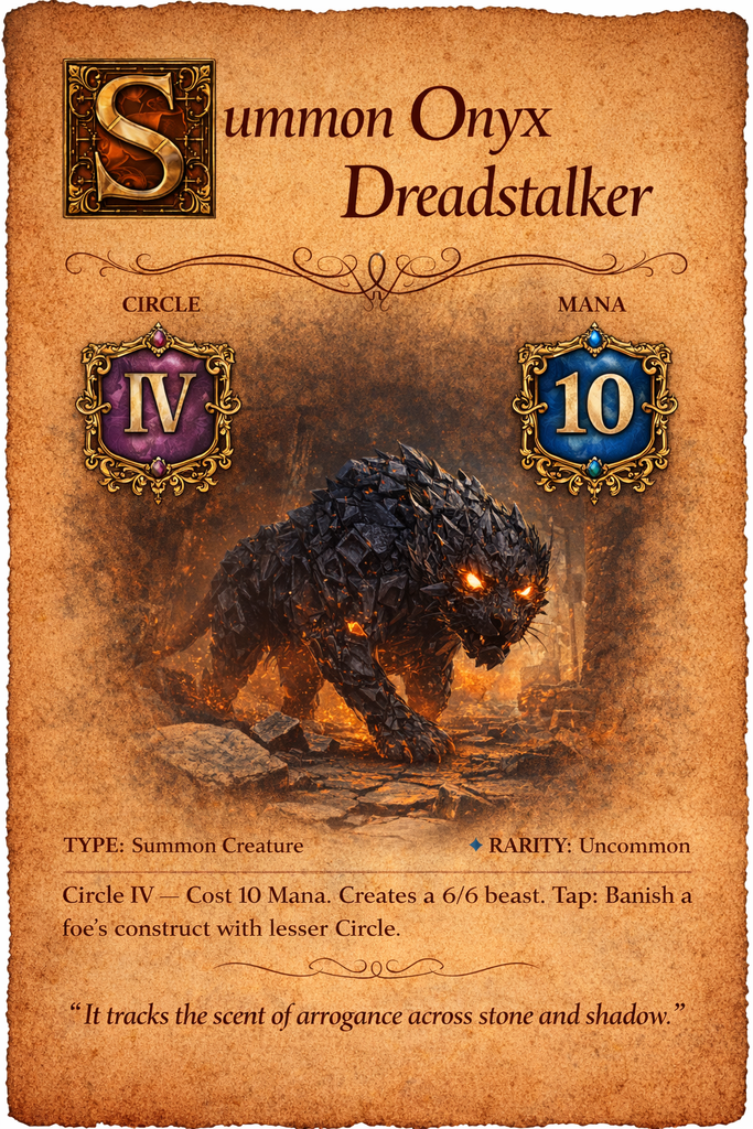Onyx Dreadstalker