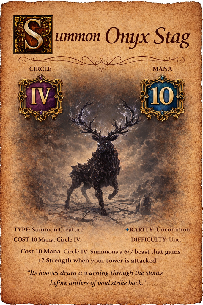Onyx Stag