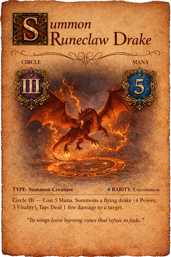Runeclaw Drake