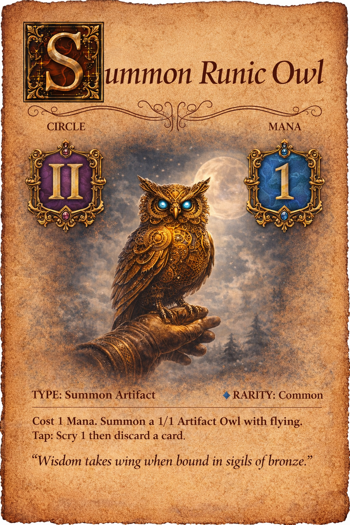 Runic Owl