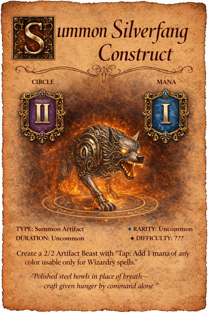 Silverfang Construct
