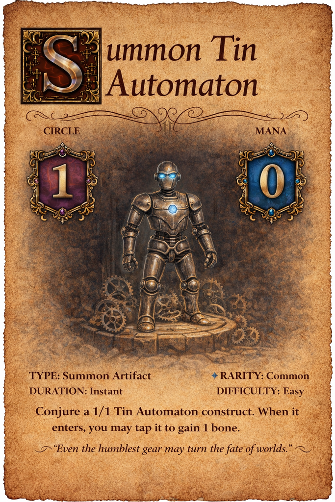 Tin Automaton