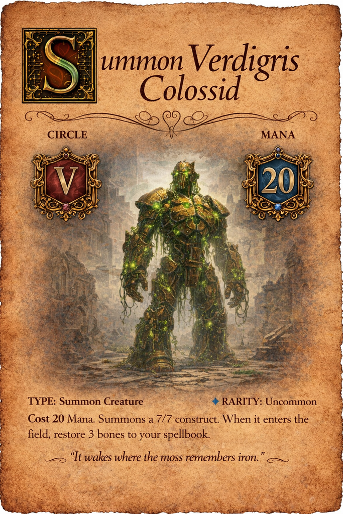Verdigris Colossid