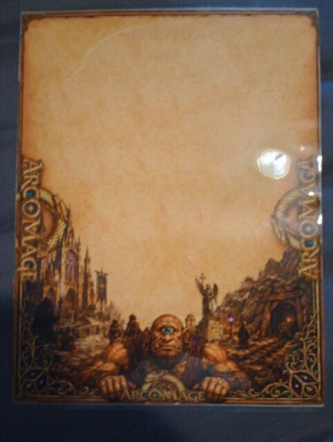 Printed laminated sheet back